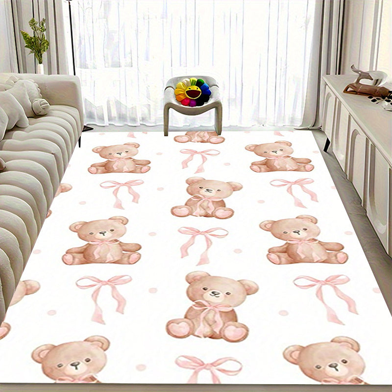 PINK BEAR 2 RUG view 4