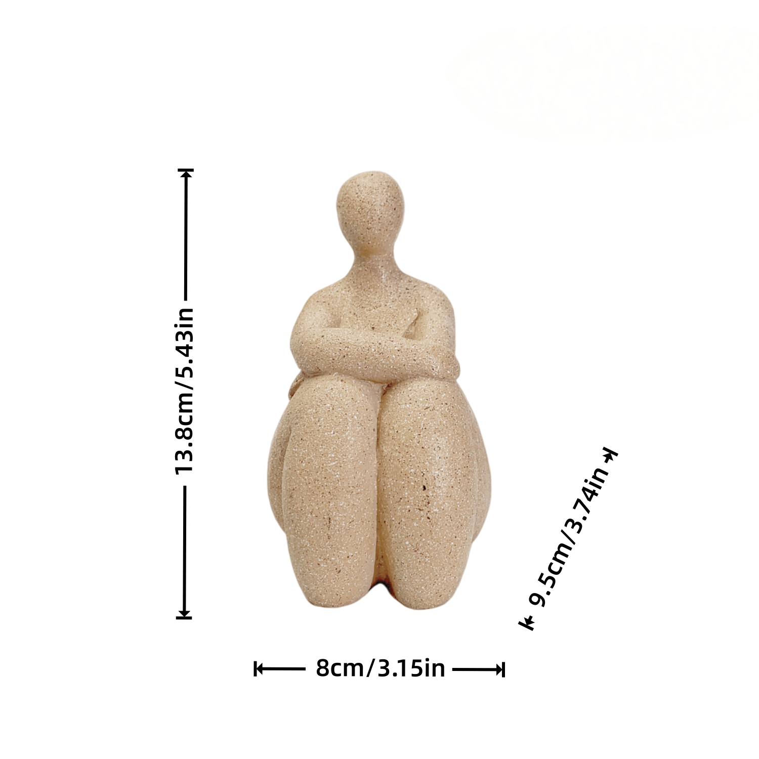 Tnessential Abstract Figure Sculptures and Statues 3D Decor