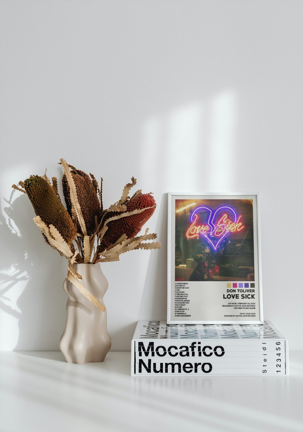 DON TOLIVER " RAP SICK " CANVAS POSTER