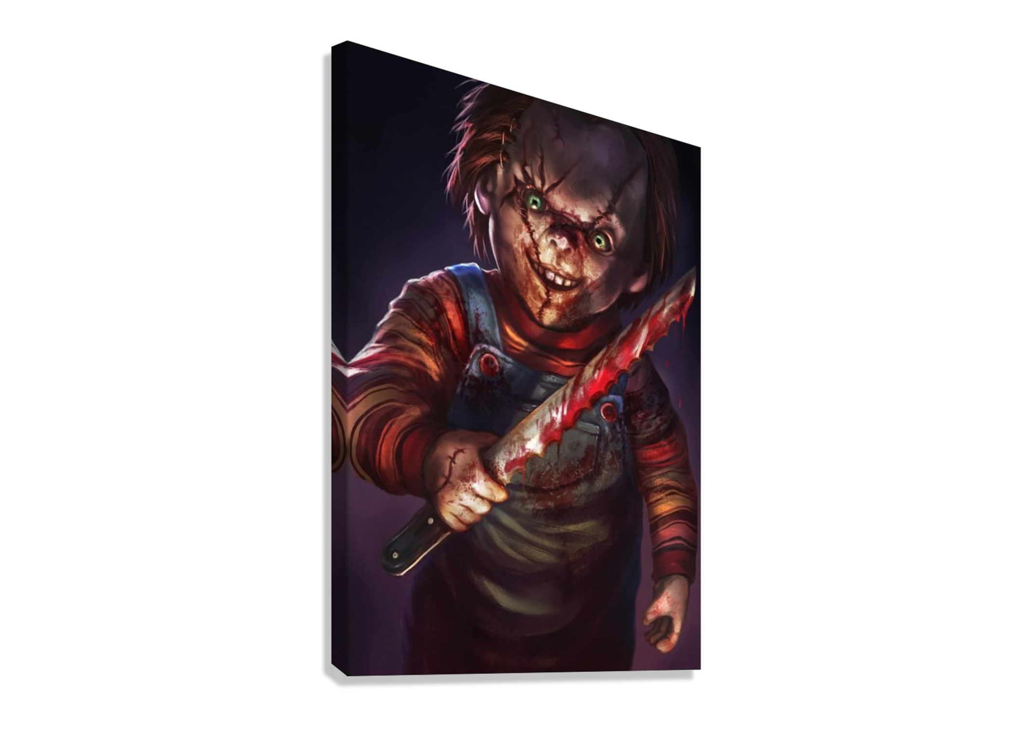 SPOOKY AND HORRIFYING CHUCKY CANVAS POSTER