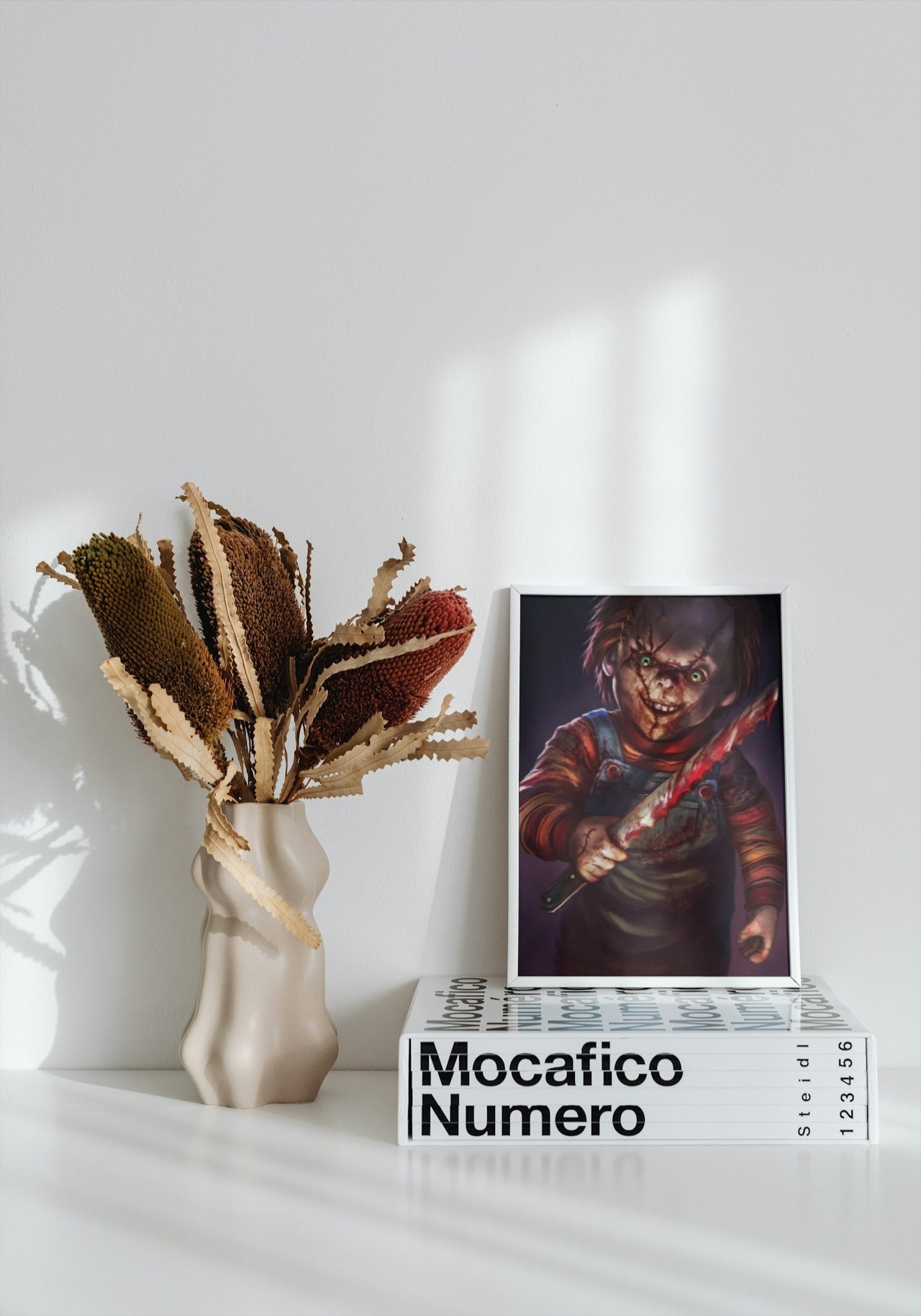 SPOOKY AND HORRIFYING CHUCKY CANVAS POSTER