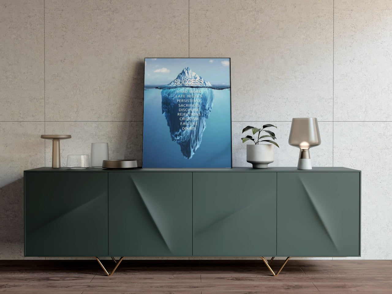 SUCESS MOTIVATIONAL POSTER