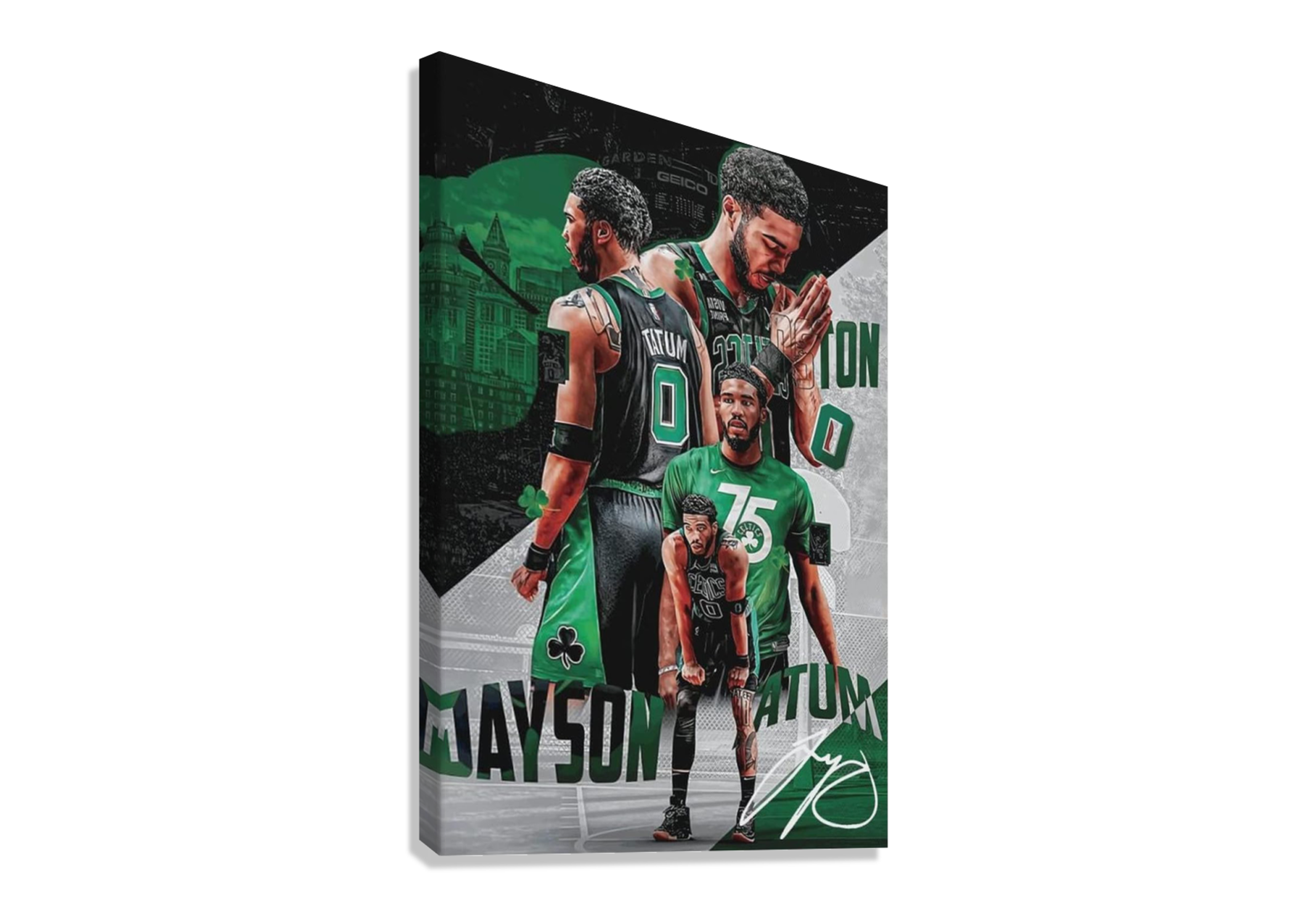 JASON TATUM CANVAS POSTER