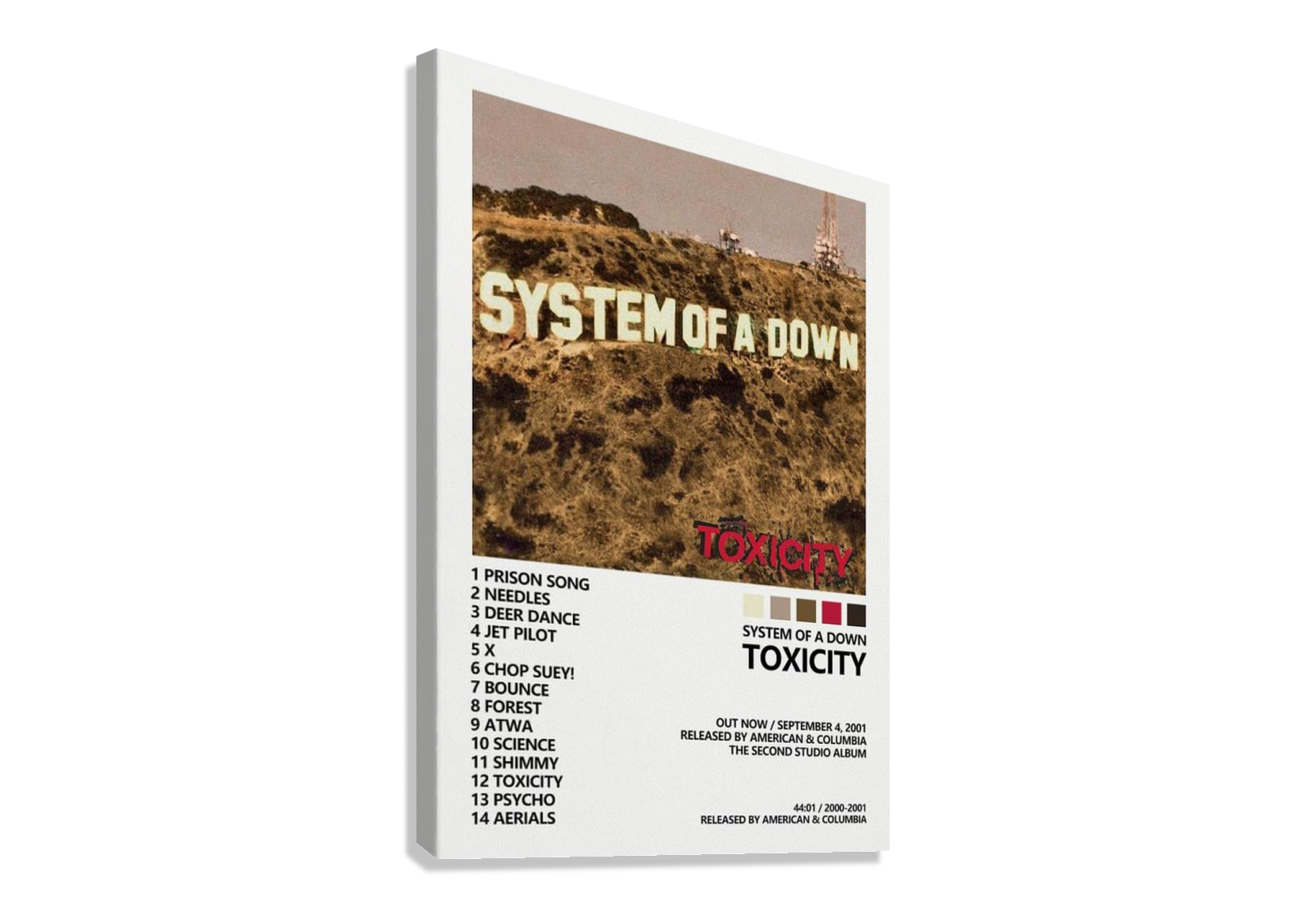 SYSTEM OF A DOWN "TOXICITY"