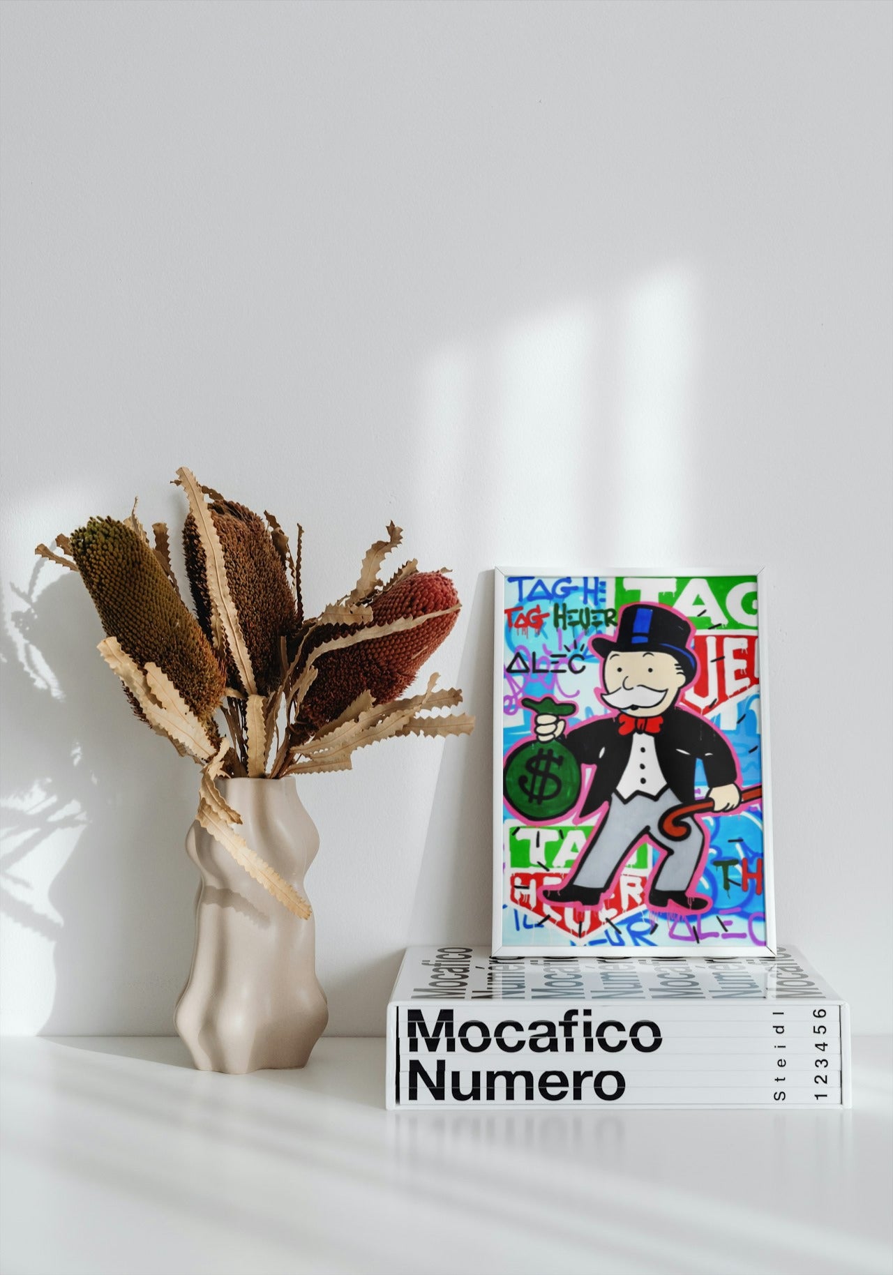 MONOPOLY X TAG HEUR CANVAS POSTER