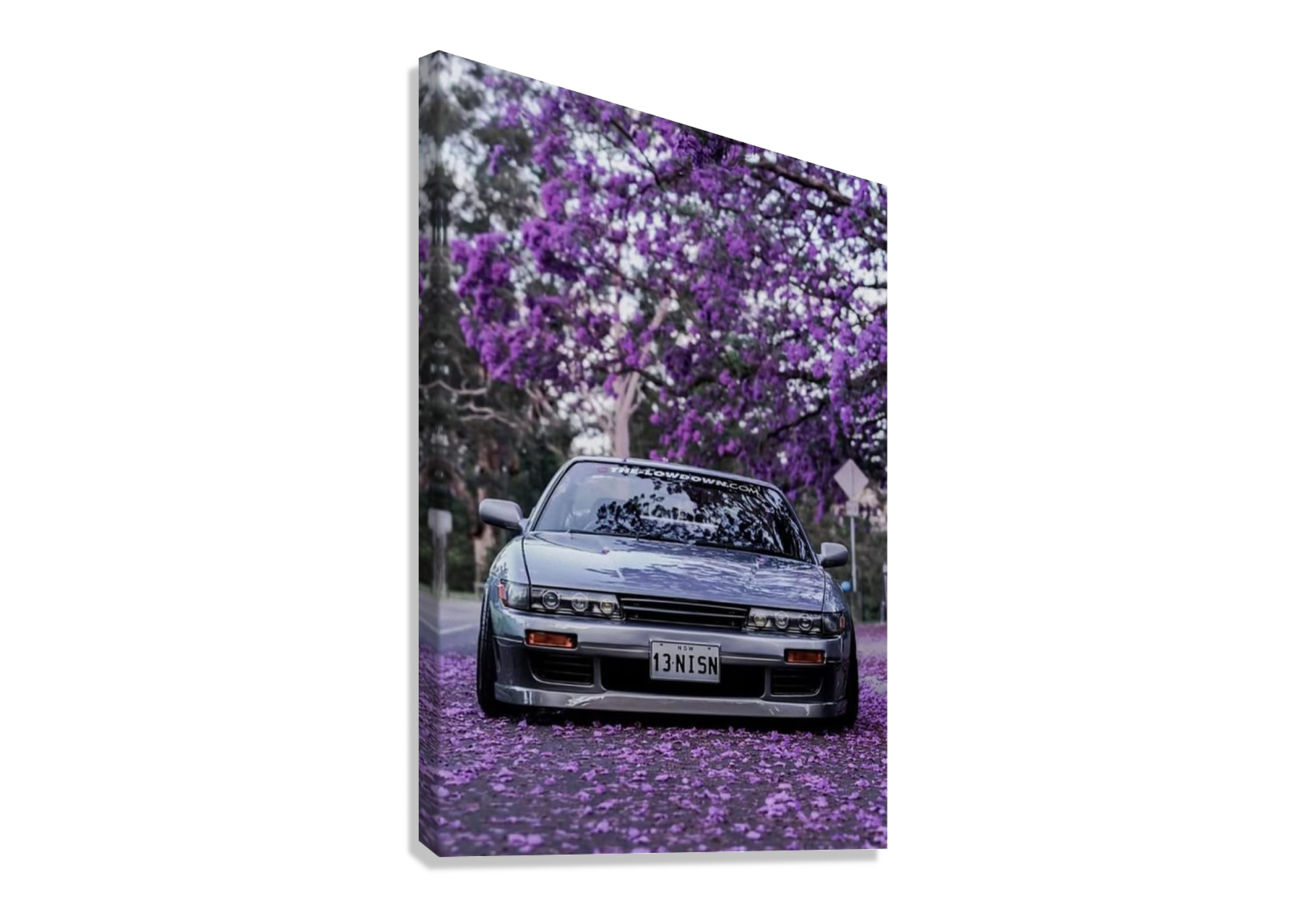 NISSAN SKYLINE JDM CAR CANVAS POSTER