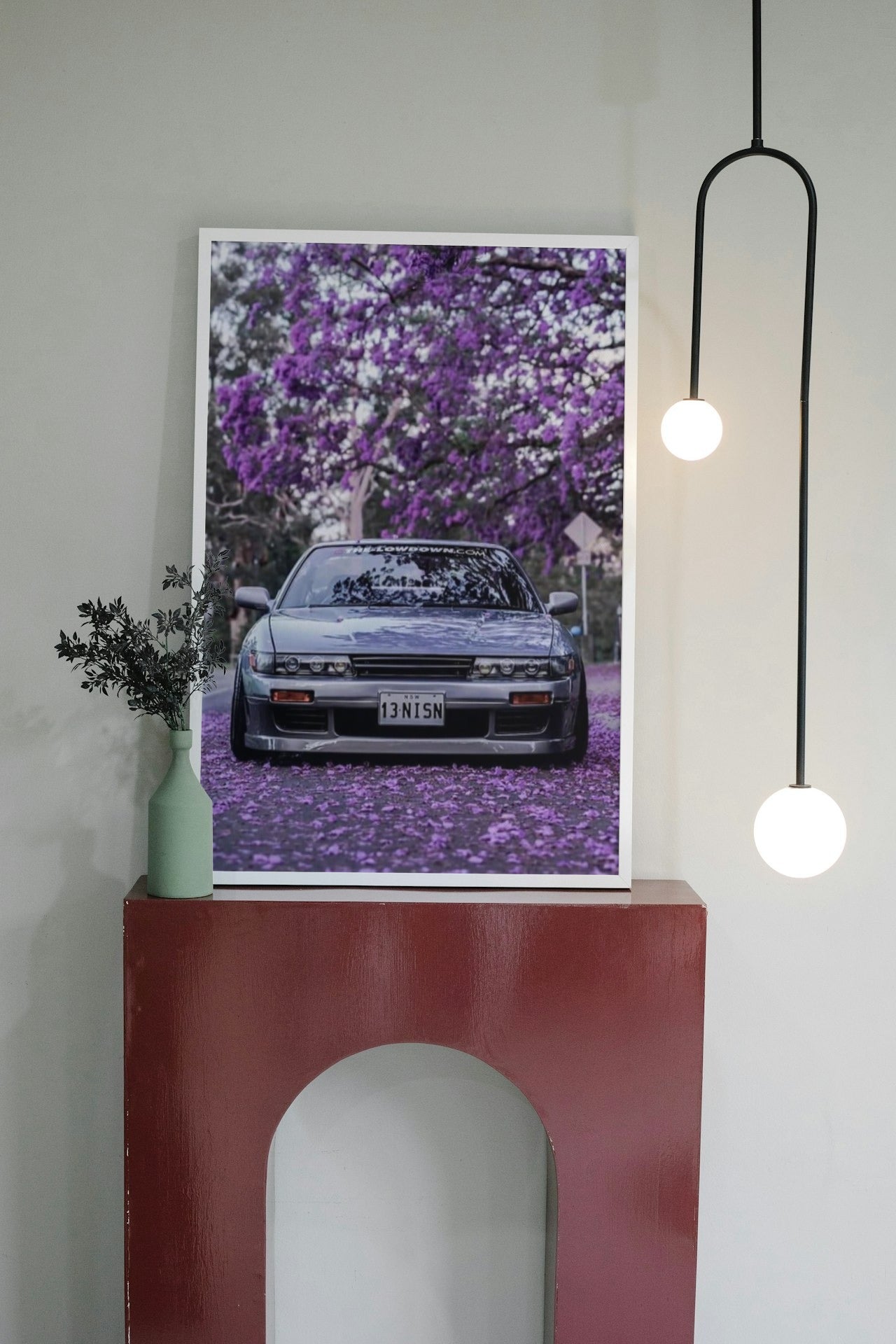 NISSAN SKYLINE JDM CAR CANVAS POSTER