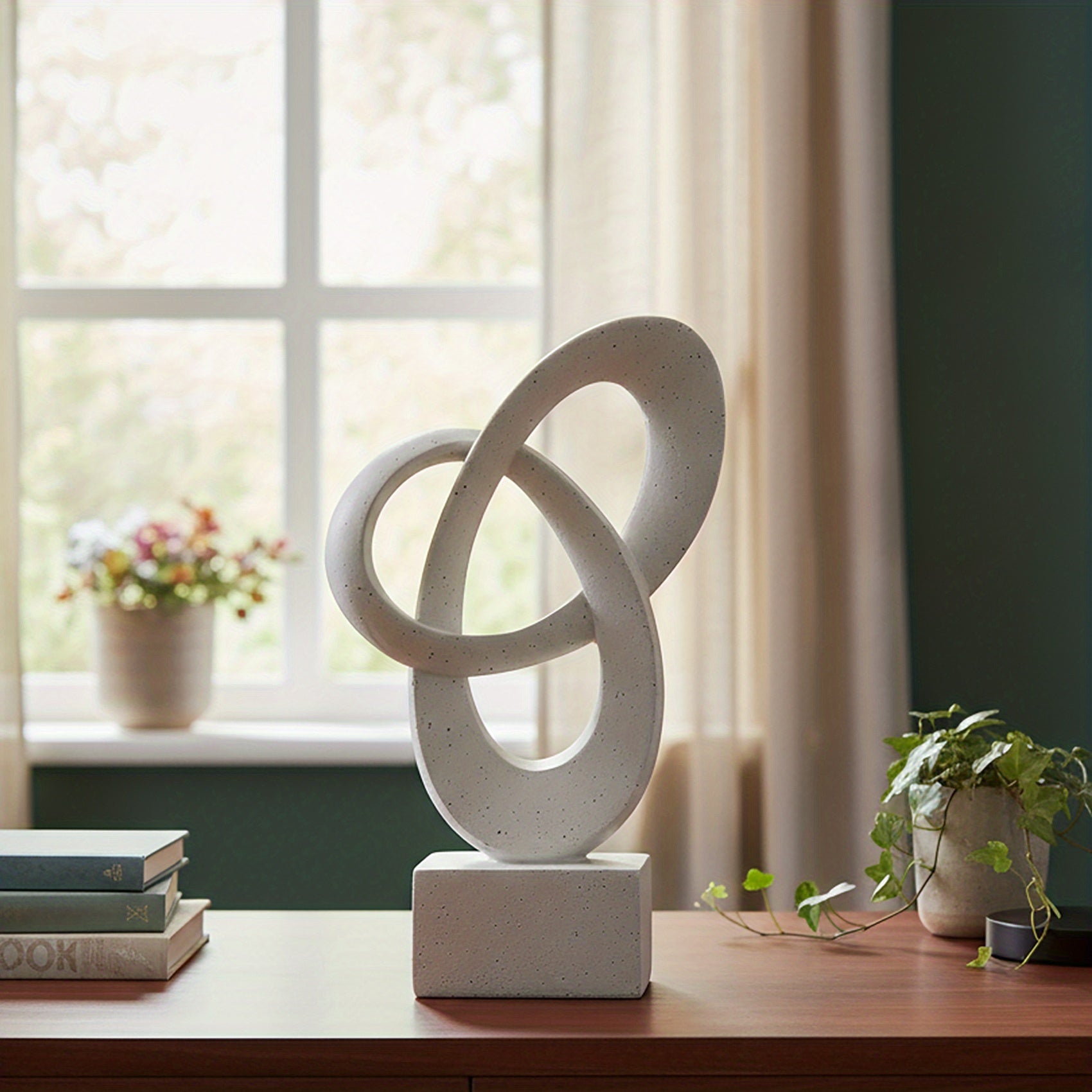 Tnessential Light Luxury Art Abstract Sculptures 3D Decor