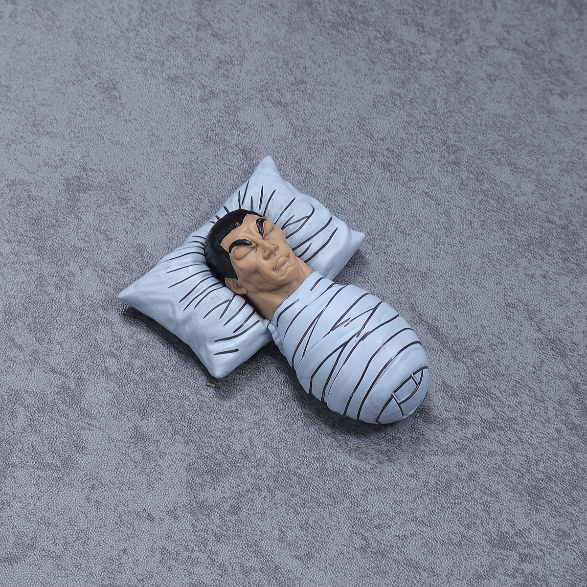 Tnessential BAKI Injured Retsu Kaioh Action Figure 3D Decor