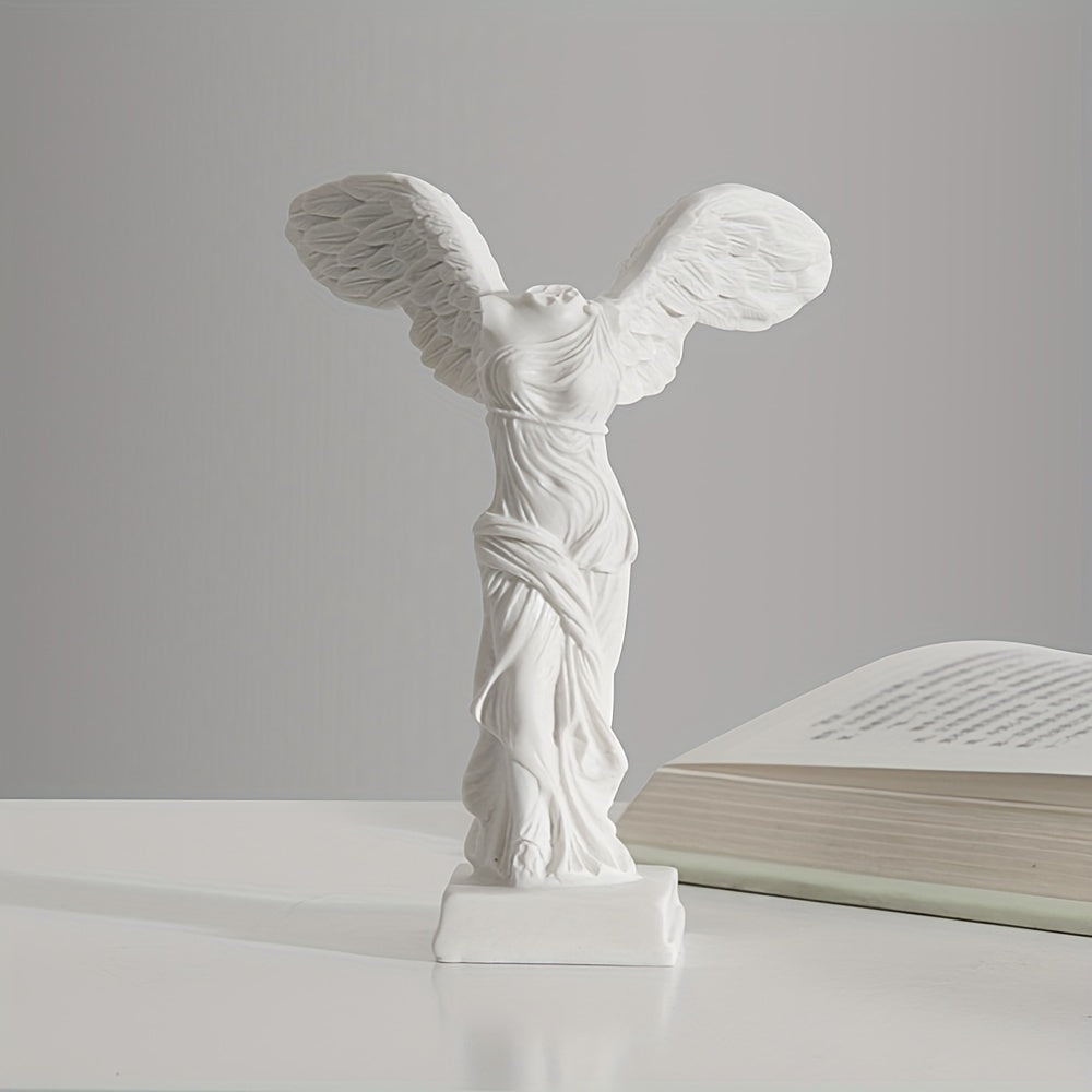 Tnessential European-style Statue of the Goddess of Victory 3D Decor