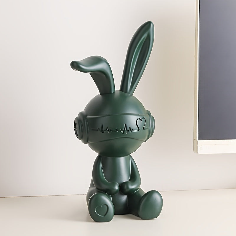 Tnessential Easter Bunny Statue 3D Decor