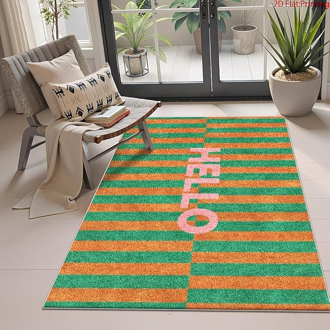 AESTHETIC "HELLO" RUG