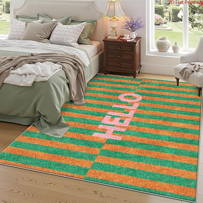 AESTHETIC "HELLO" RUG