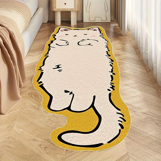 CUTE CARTOON CAT RUG
