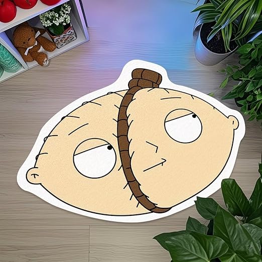 TRENDY CARTOON FACE RUG