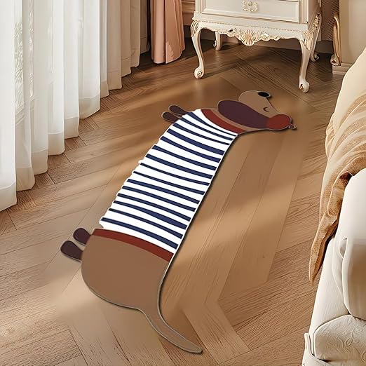 CUTE SAUSAGE DOG RUG