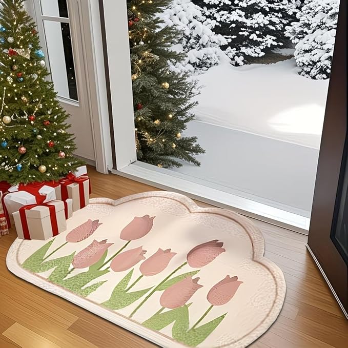 PINK TULIPS RUG