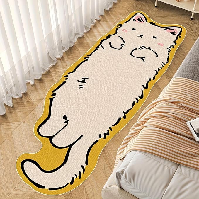 CUTE CARTOON CAT RUG