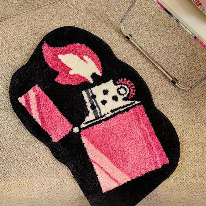COOL Y2K LIGHTER RUG