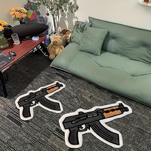 COOL GUN PATTERN RUG