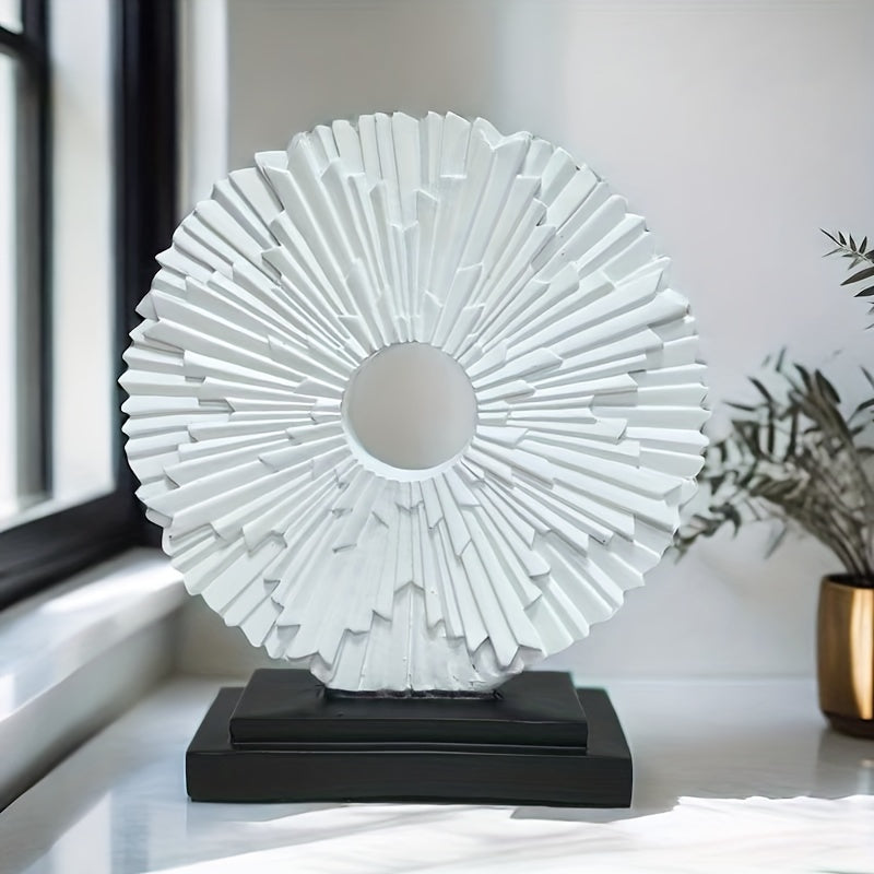 Tnessential Sunflower Resin Sculpture 3D Decor