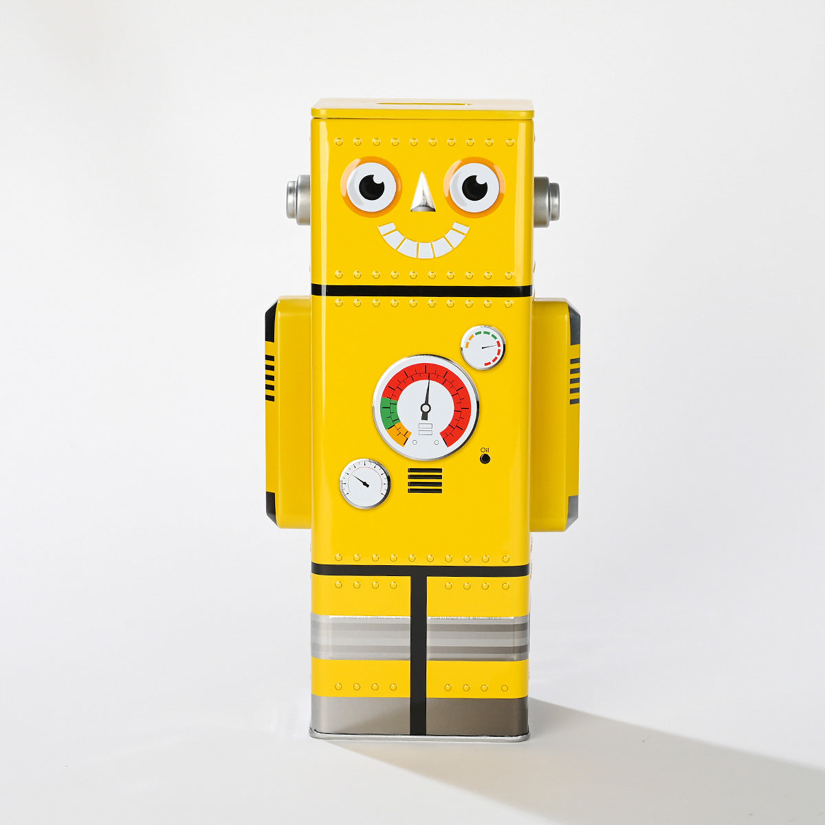 Tnessential Cute Cartoon Robot Iron Decorative Box 3D Decor