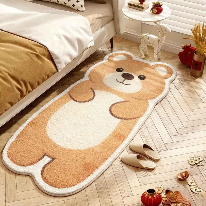 WHITE LIP RUG