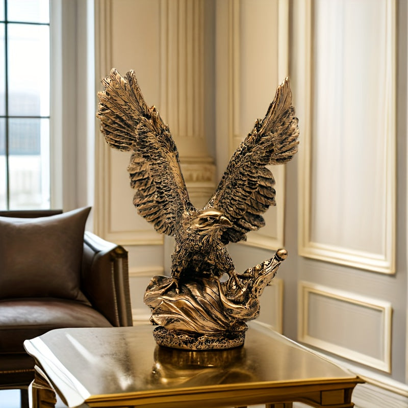 Tnessential Wing Spreading Eagle Statue 3D Decor