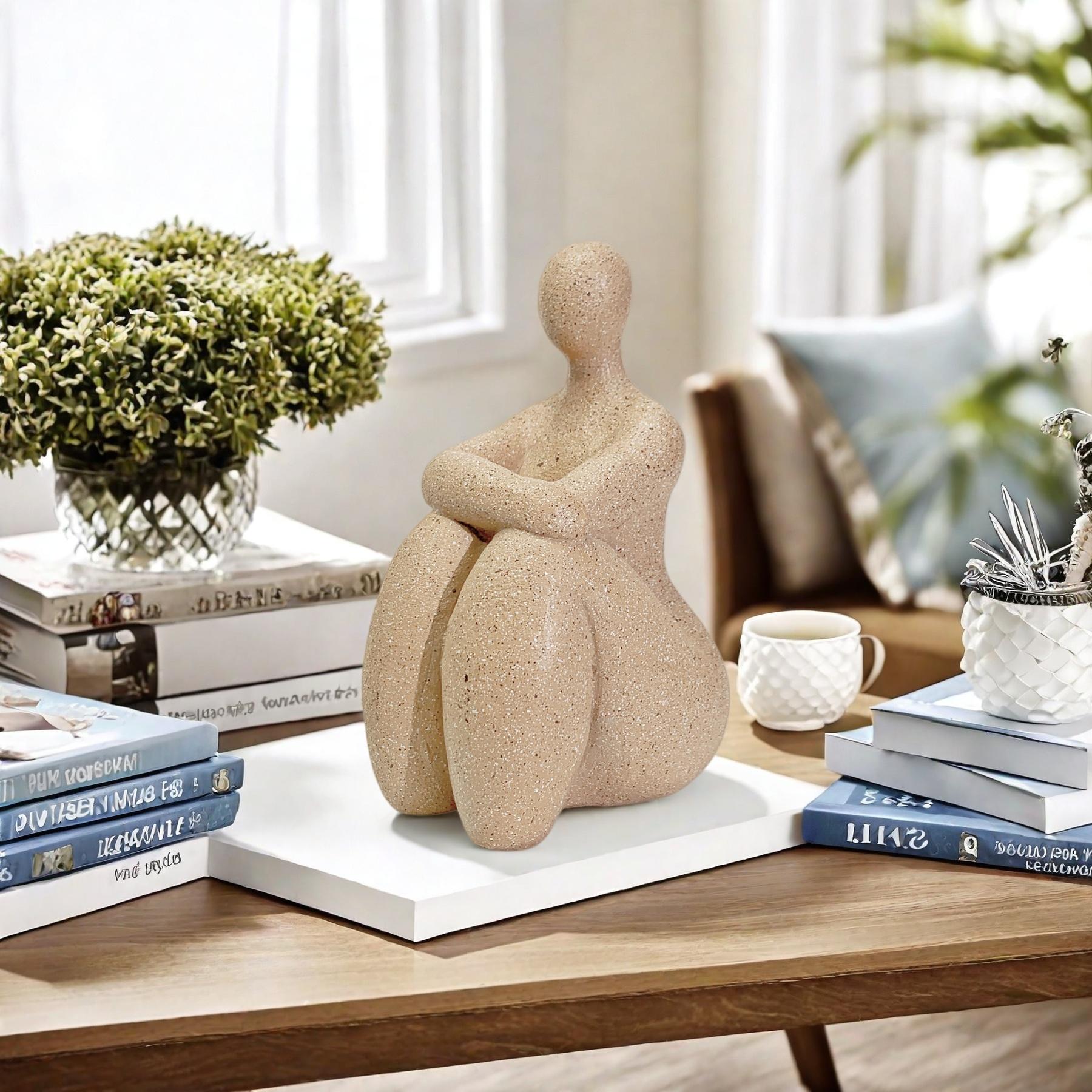 Tnessential Abstract Figure Sculptures and Statues 3D Decor