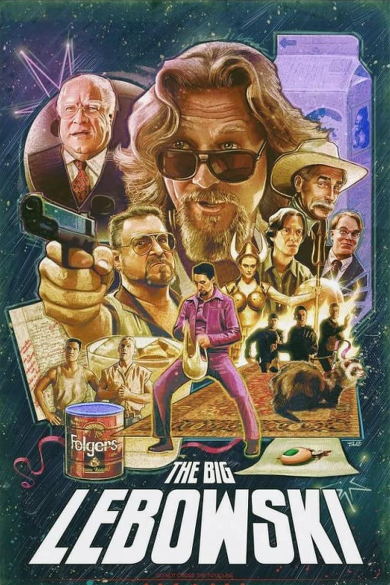 THE BIG LEBOWSKI CANVAS POSTER