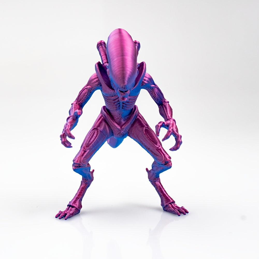 Tnessential Collectible Figurines Featuring Sci-fi Alien Statues 3D Decor