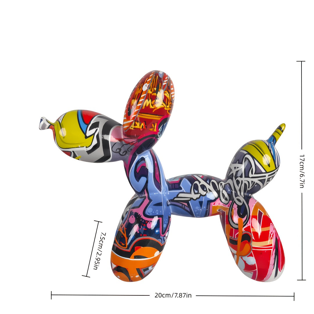 Tnessential Balloon Dog Sculpture Statue 3D Decor