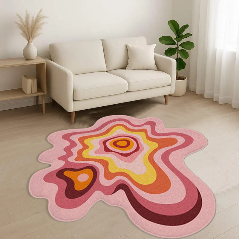 CREAM IRREGULAR 22 RUG view 5
