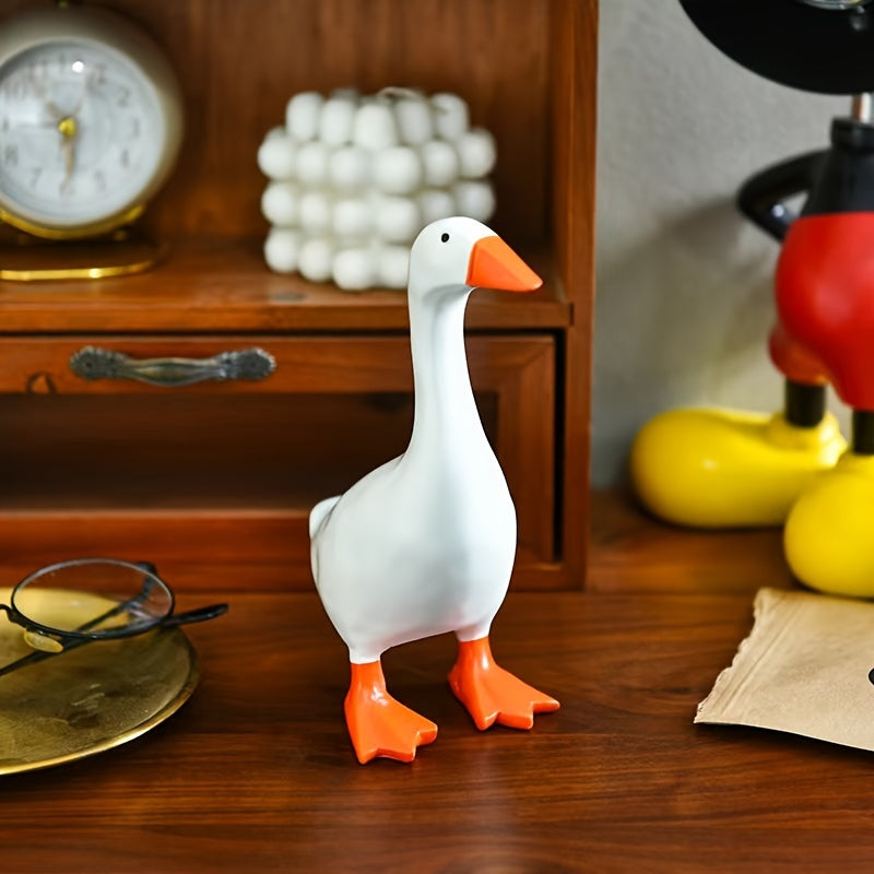 Tnessential Magnetic Goose Key Is Chain Sculpture 3D Decor