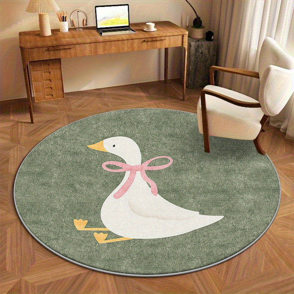 PINK DUCK RUG