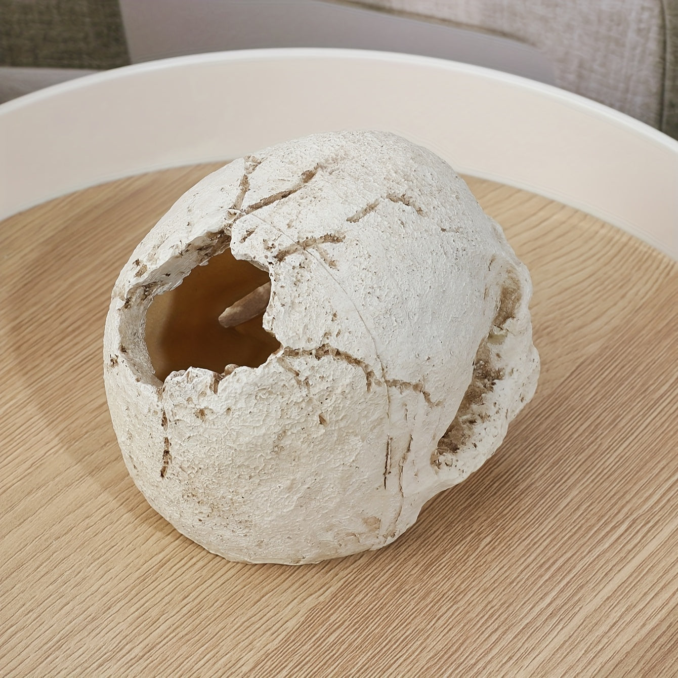Tnessential Resin Skull Decorative Ornament 3D Decor