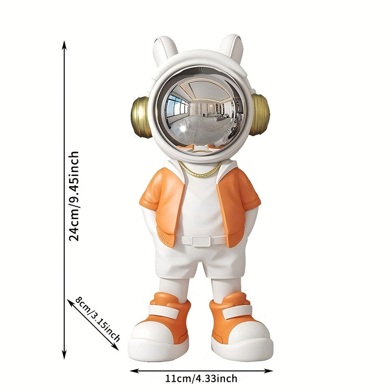 Tnessential Astronaut Sculpture Ornament Creative Valentine's Day Gift 3D Decor