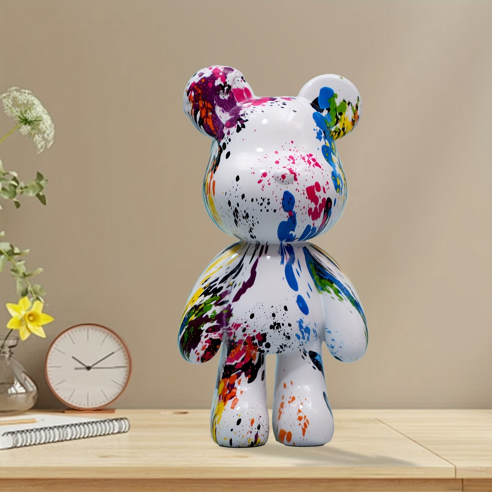 Tnessential Cute Honey-ear Bear Figurine 3D Decor