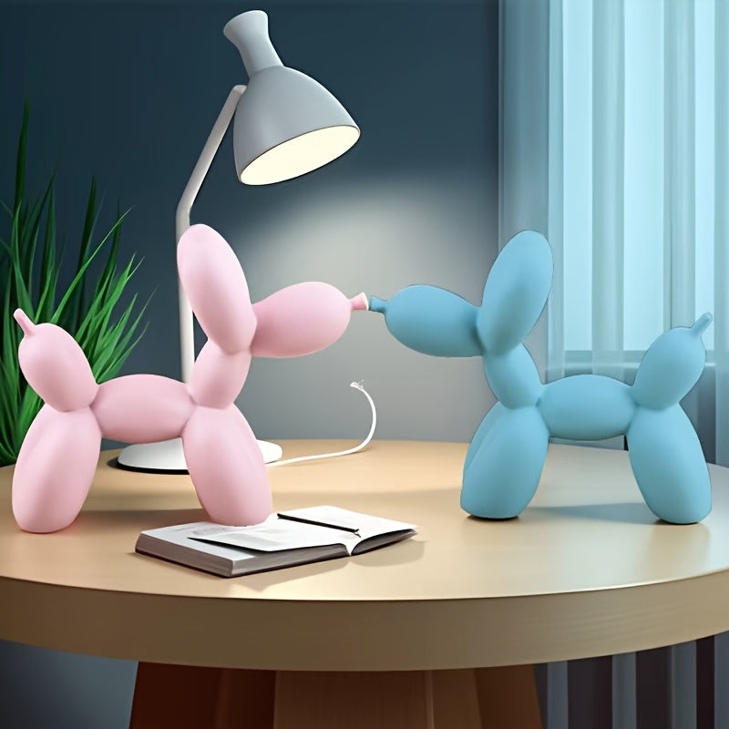 Tnessential Balloon Dog Statue Set 3D Decor