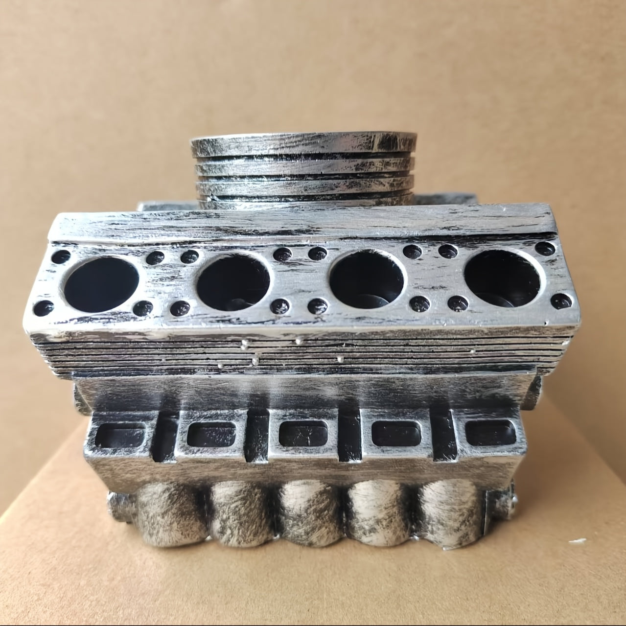 Tnessential Engine Cylinder Resin Ornament 3D Decor