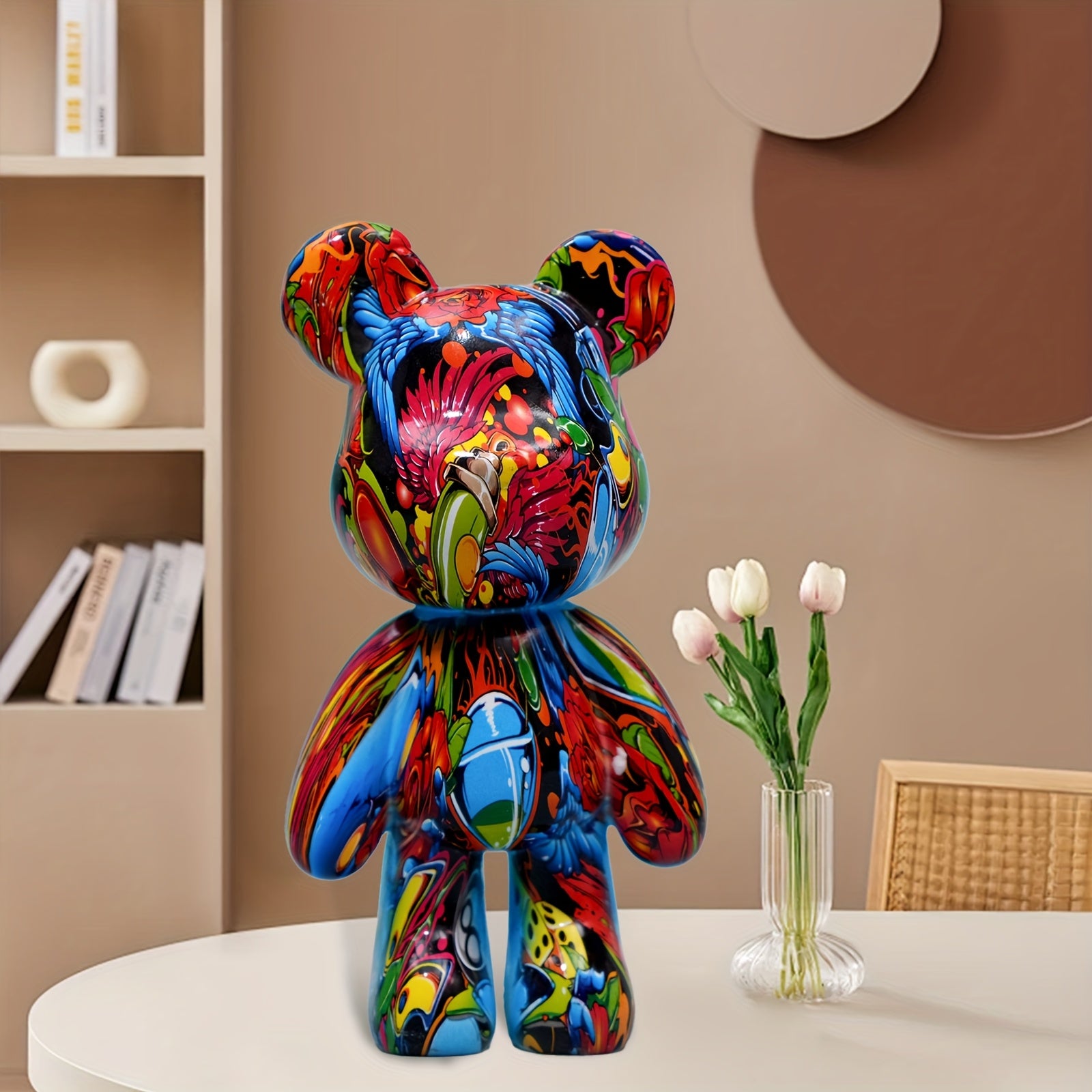 Tnessential Cute Honey-ear Bear Figurine 3D Decor