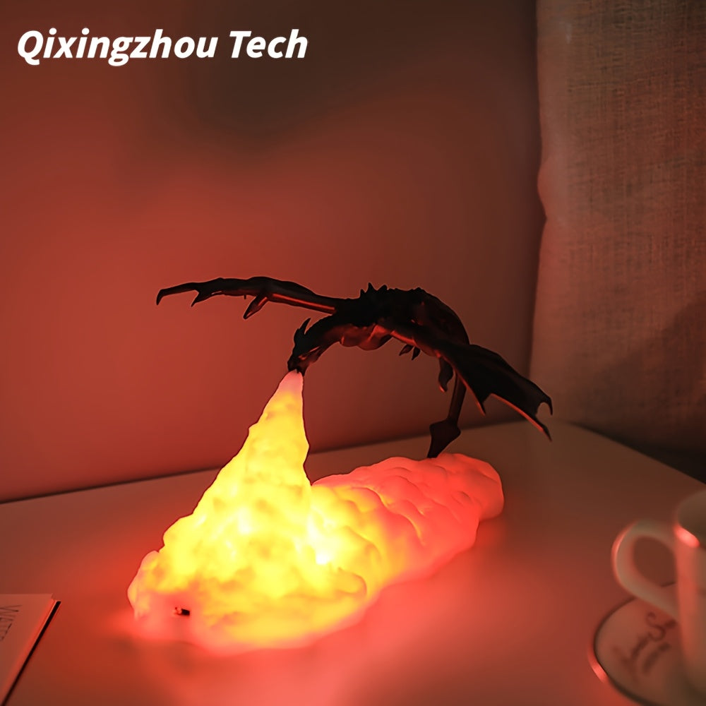 Tnessential Flying Dragon LED Night Light 3D Decor