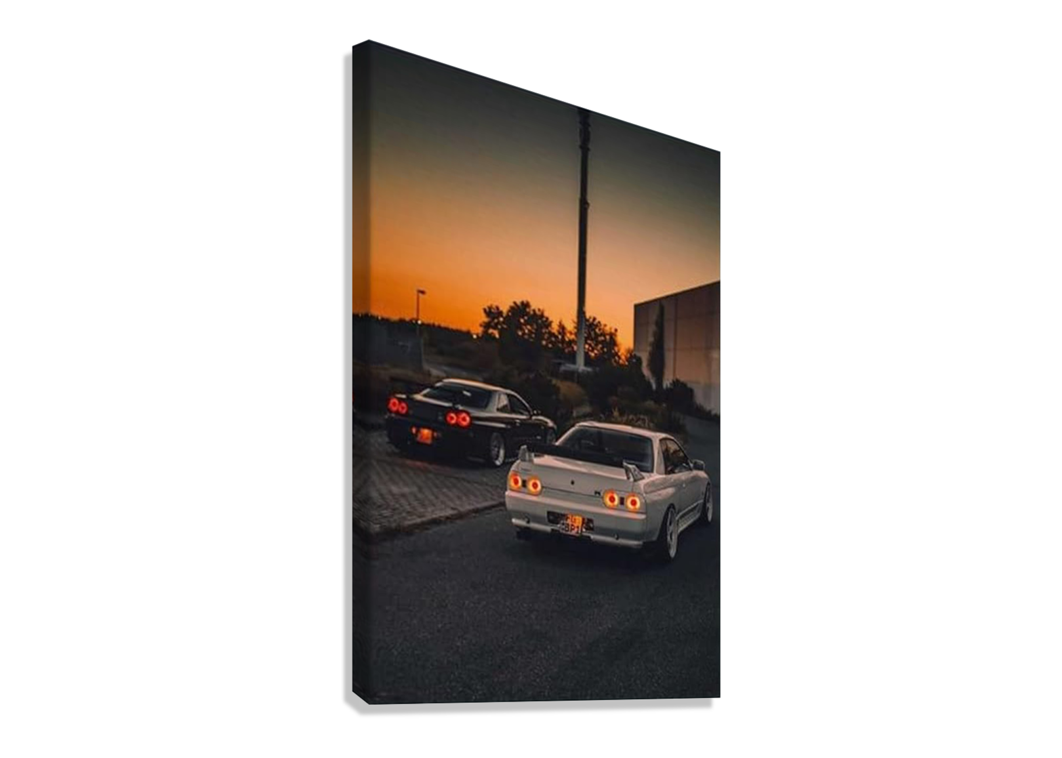 AESTHETIC NISSAN GTR JDM CAR CANVAS POSTER