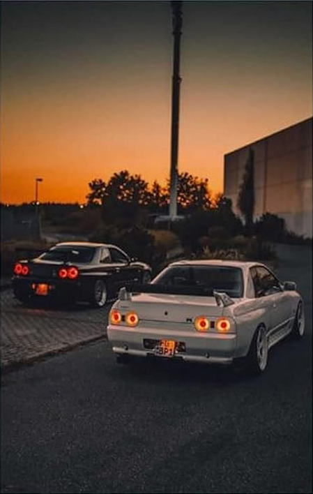 AESTHETIC NISSAN GTR JDM CAR CANVAS POSTER