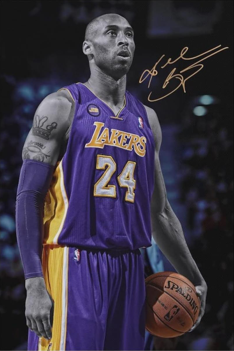 KOBE BRYANT CANVAS POSTER