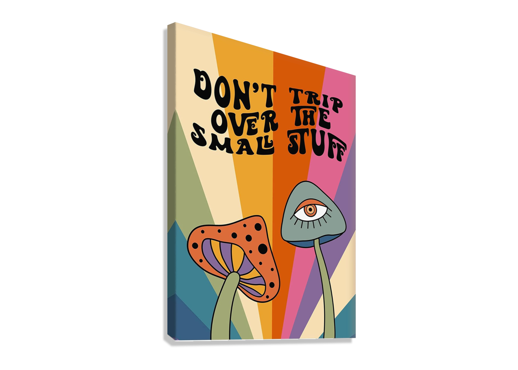 DON'T TRIP OVER SMALL STUFF FUNNY POSTER