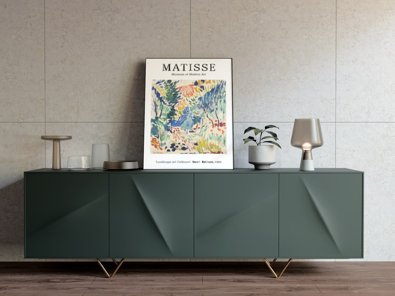 HENRI MATISSE ART CANVAS POSTER