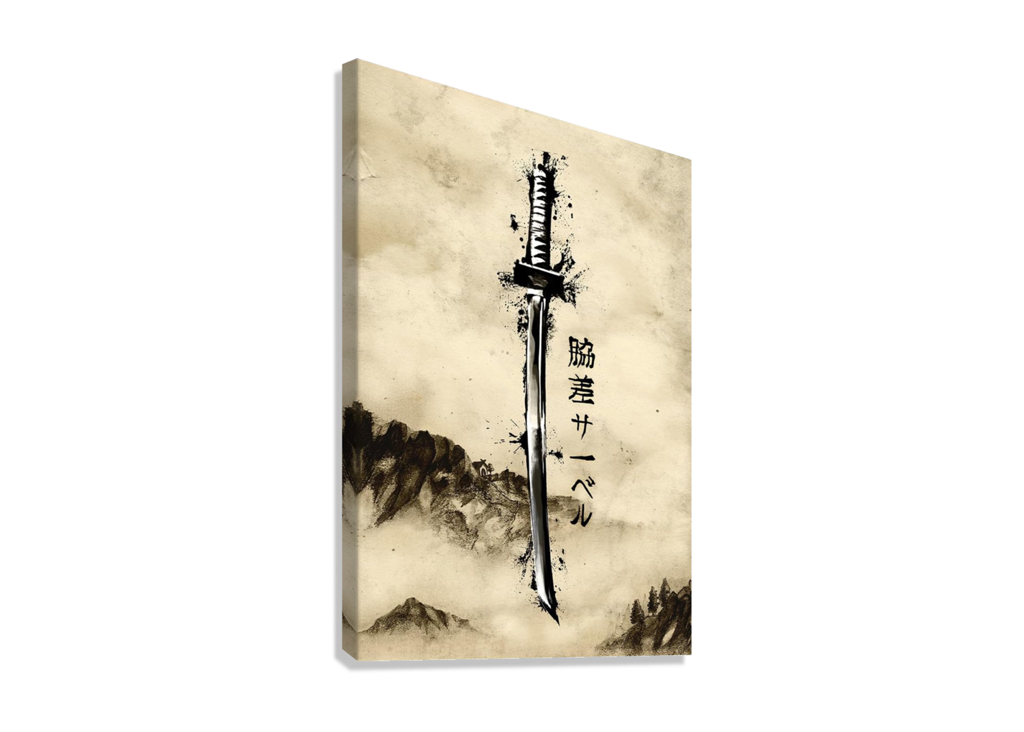 BEAUTIFUL KATANA CANVAS POSTER