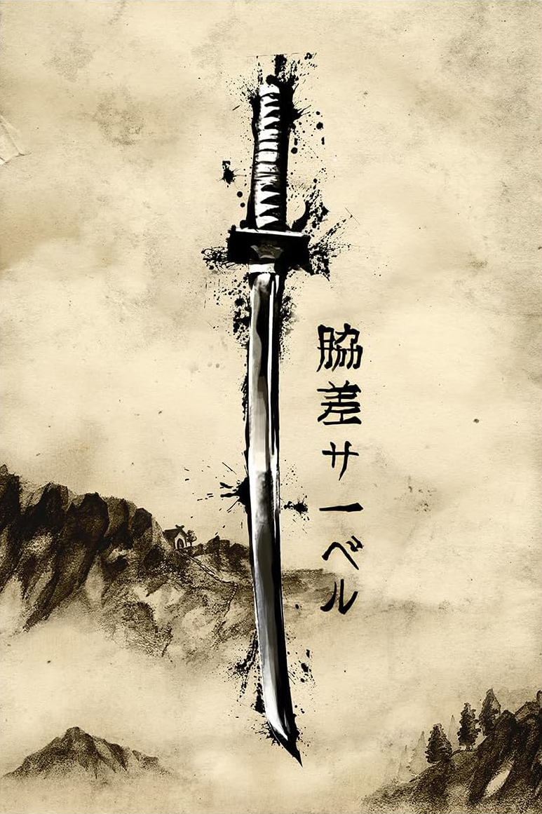 BEAUTIFUL KATANA CANVAS POSTER