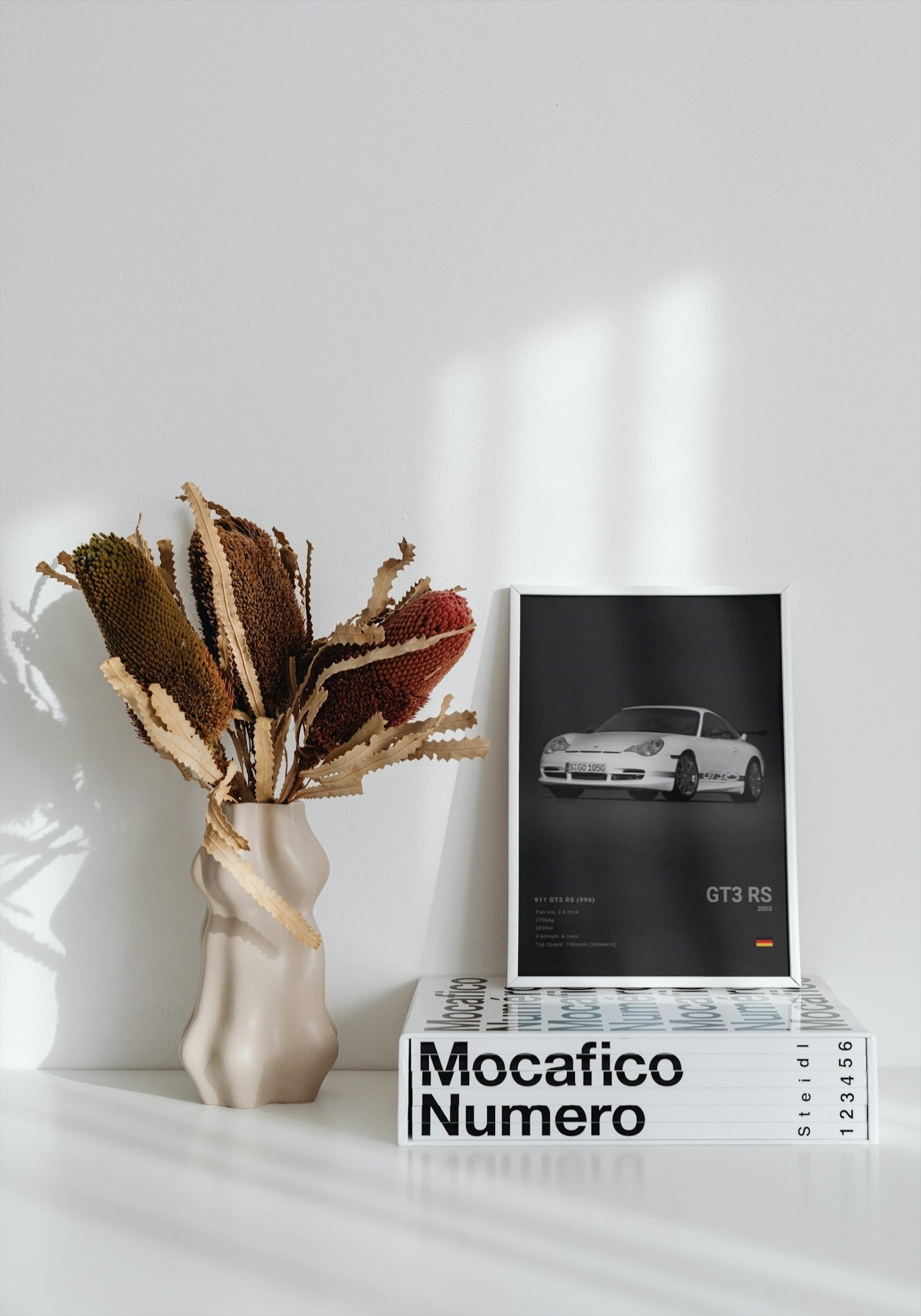 PORCHE GT3 RS 2003 CANVAS POSTER